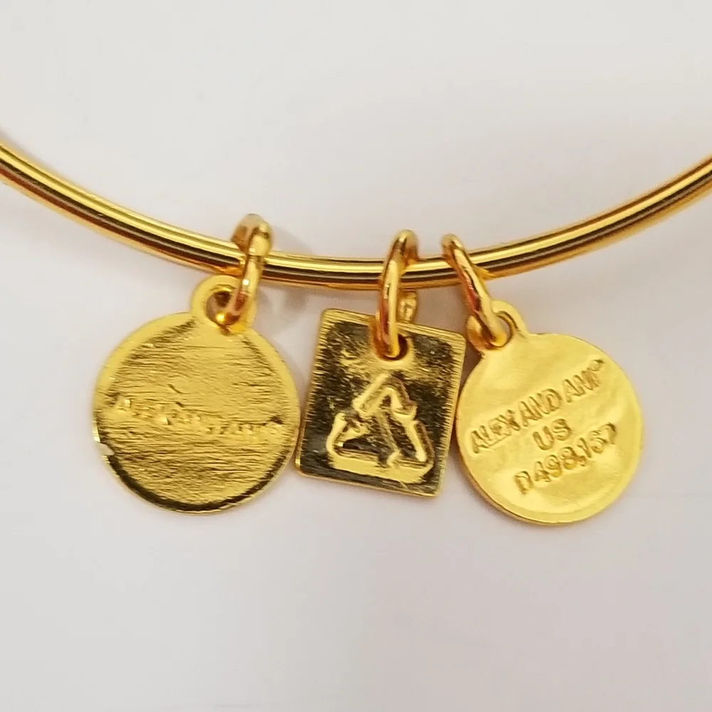 ALEX + ANI Charity by Design 2015 Zest For Life Bangle Bracelet - Picture 6 of 6